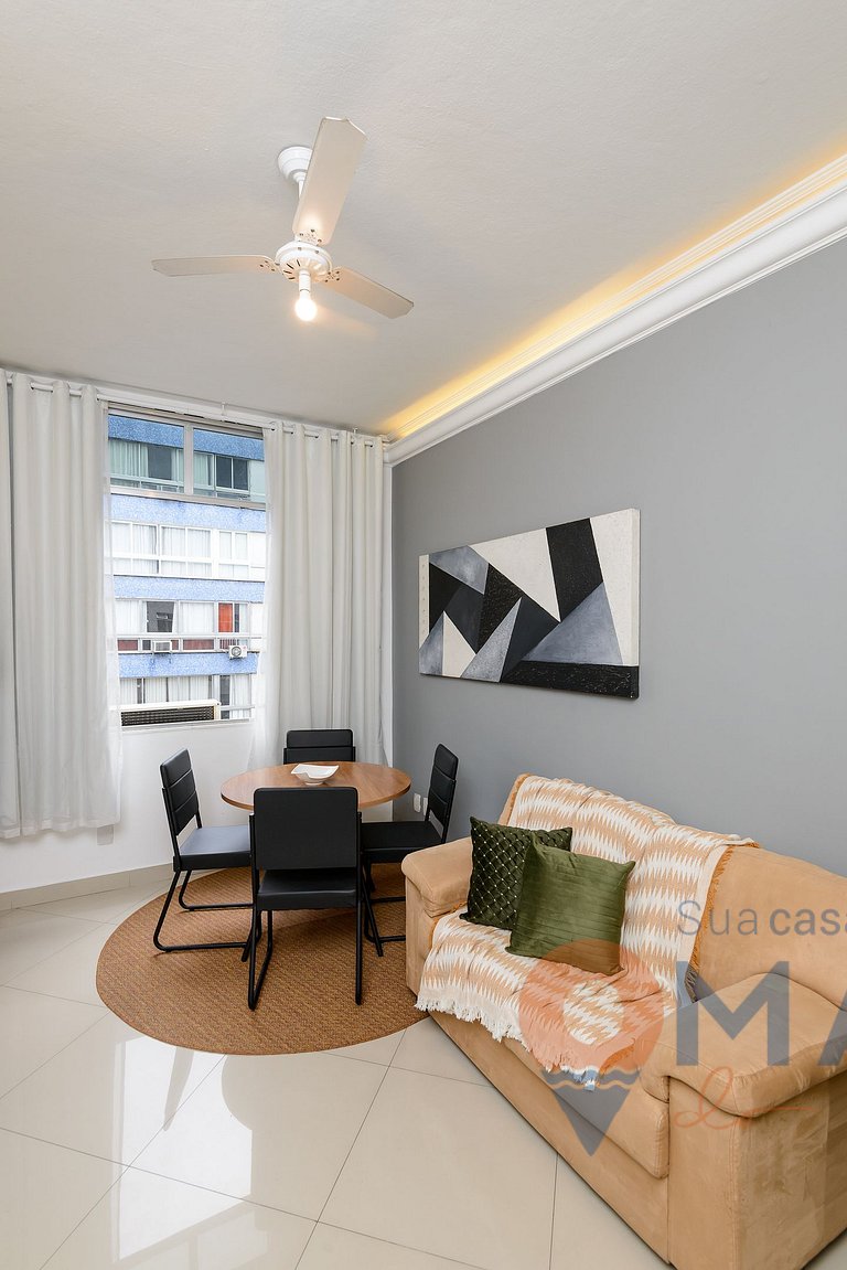 1BDR en Copacabana a 9 min de la playa |TN 245/803