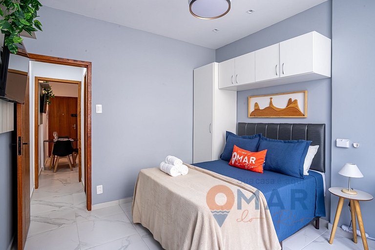 1Qto a 2 min da Praia de Copacabana | NSC 1085/811