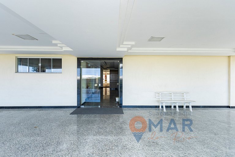 Apartamento pé na areia em Cabo Frio | RDC 60/302