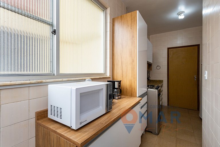 Apartamento pé na areia em Cabo Frio | RDC 60/302