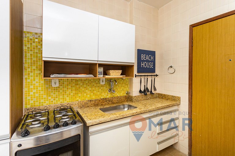Apartamento pé na areia em Cabo Frio | RDC 60/302