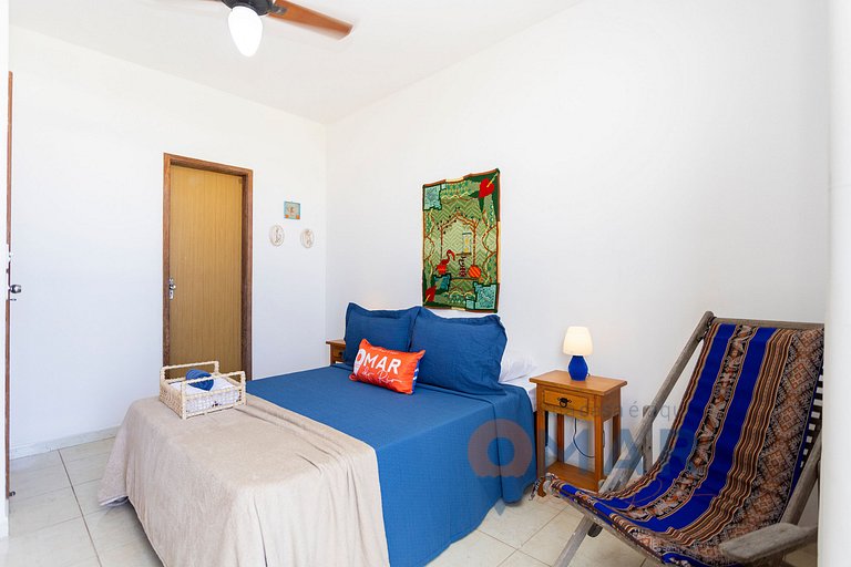 Apartamento pé na areia em Cabo Frio | RDC 60/302