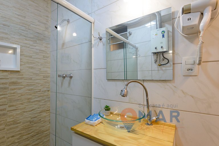 1BDR a 5 min de la playa de Copacabana |BR 450/205