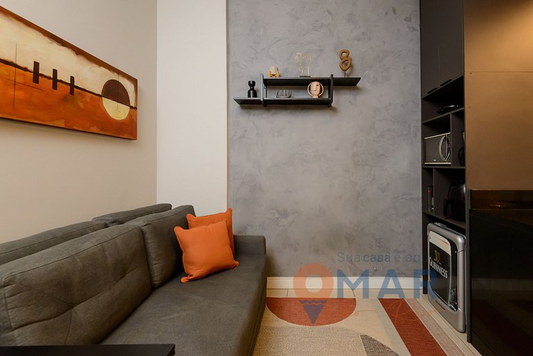 1BDR a 5 min de la playa de Copacabana |BR 450/205