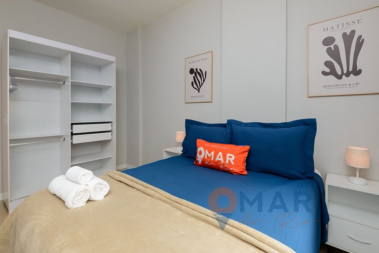 Apto a 5 min da Praia de Copacabana | BR 450/205