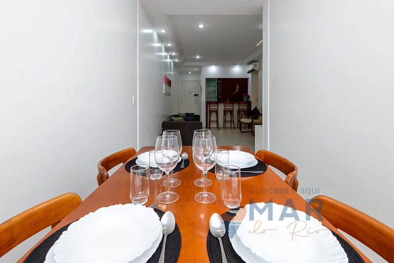 Charme Carioca com 3 Quartos em Ipanema|GC 126/503