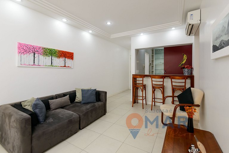 Charme Carioca com 3 Quartos em Ipanema|GC 126/503