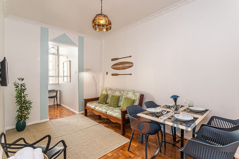 Apart. a 6min. de la Playa de Copacabana|BR 669/805