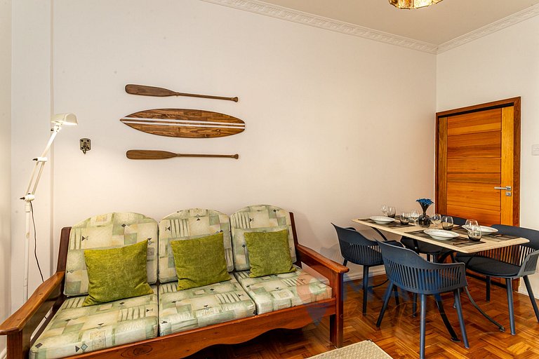 Apartment 6 min. from Copacabana Beach|BR 669/805