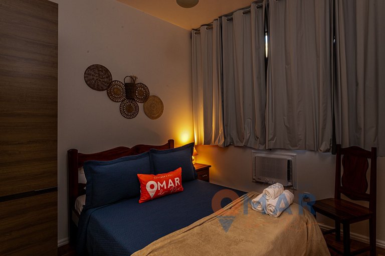 Apart. a 6min. de la Playa de Copacabana|BR 669/805