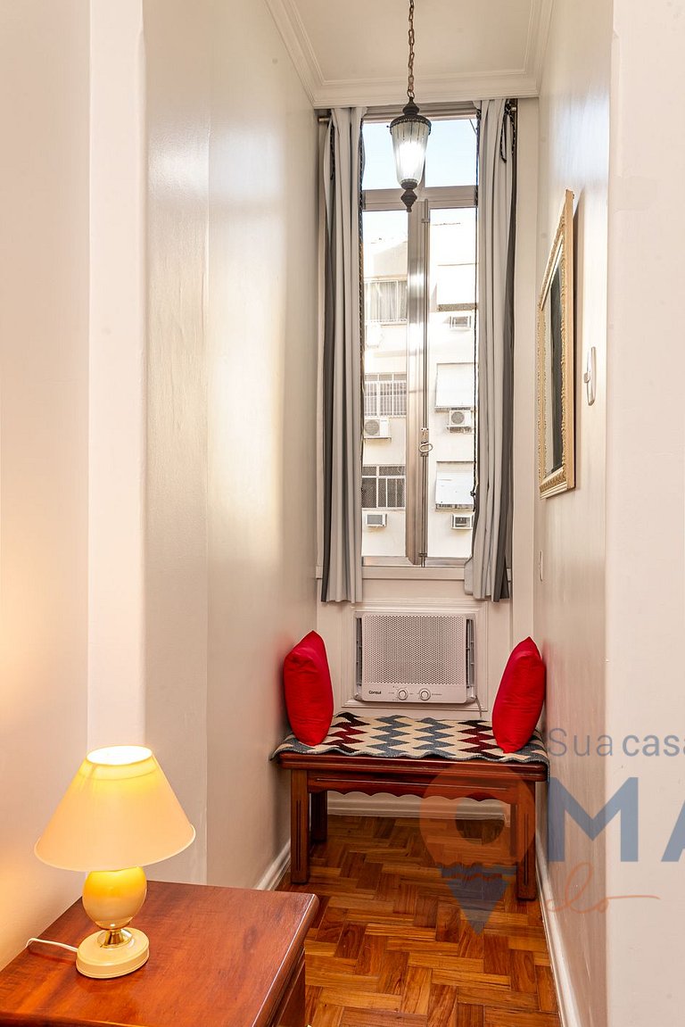 Apartment 6 min. from Copacabana Beach|BR 669/805