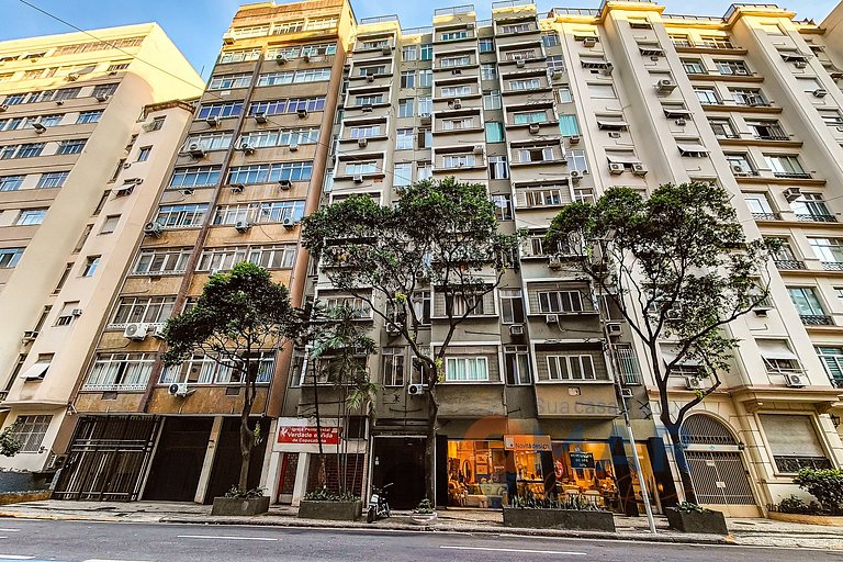 Apartment 6 min. from Copacabana Beach|BR 669/805