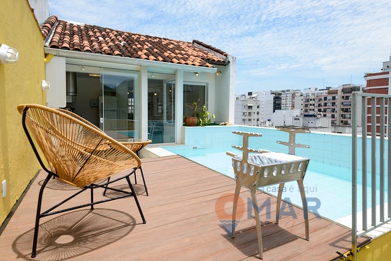 Studio a 7 min da praia c/ piscina | NS 39/502 COB