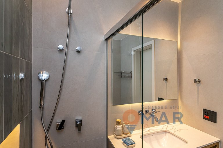 Apto a 2 min da Praia de Copacabana | NSC 209/104