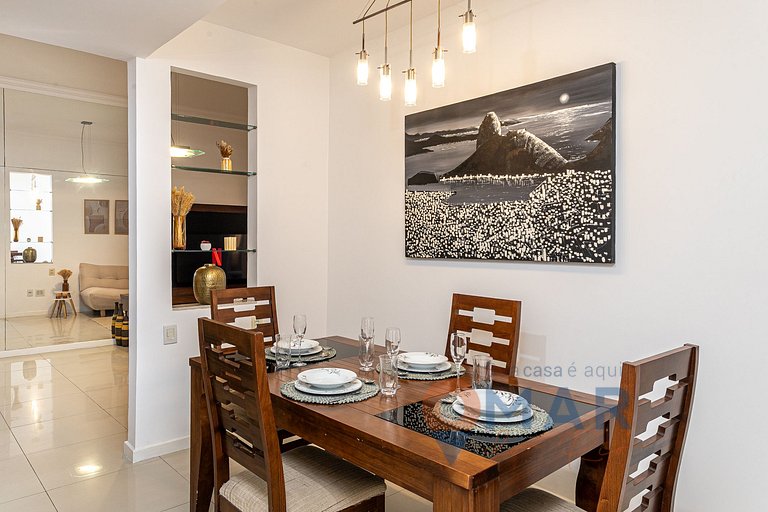 2 Quartos: a 2Min da Praia de Copacabana|CR 34/502