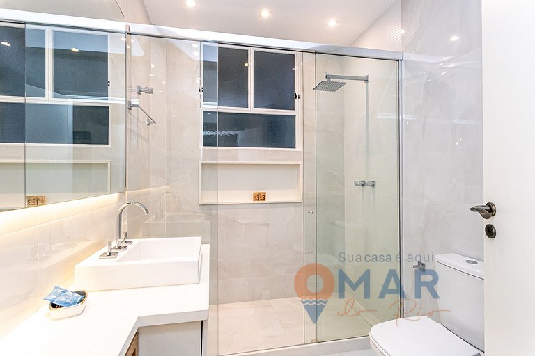 2 Quartos: a 2Min da Praia de Copacabana|CR 34/502