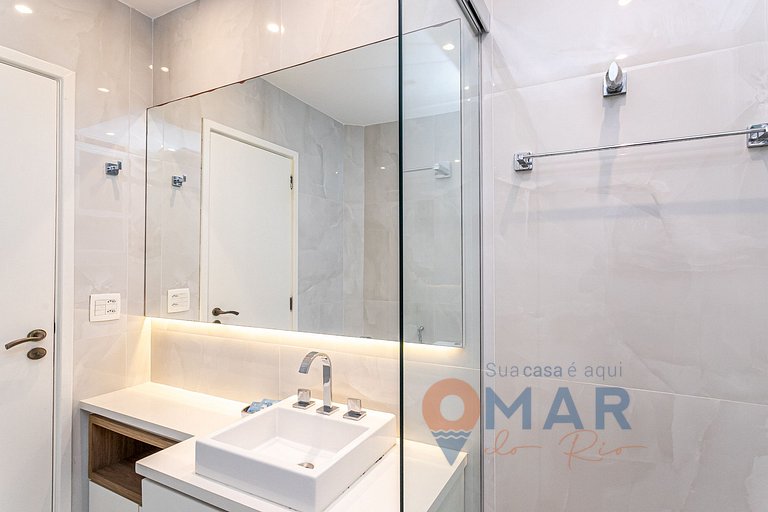 2 Quartos: a 2Min da Praia de Copacabana|CR 34/502