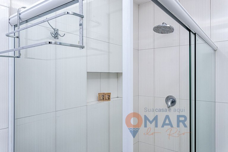 2 Quartos: a 2Min da Praia de Copacabana|CR 34/502