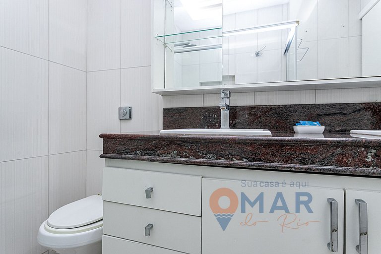 2 Quartos: a 2Min da Praia de Copacabana|CR 34/502