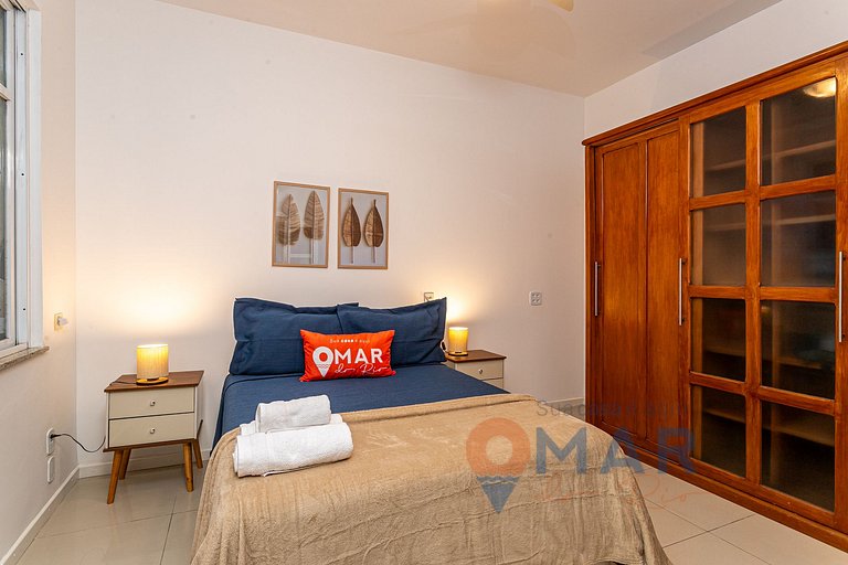 2 Quartos: a 2Min da Praia de Copacabana|CR 34/502