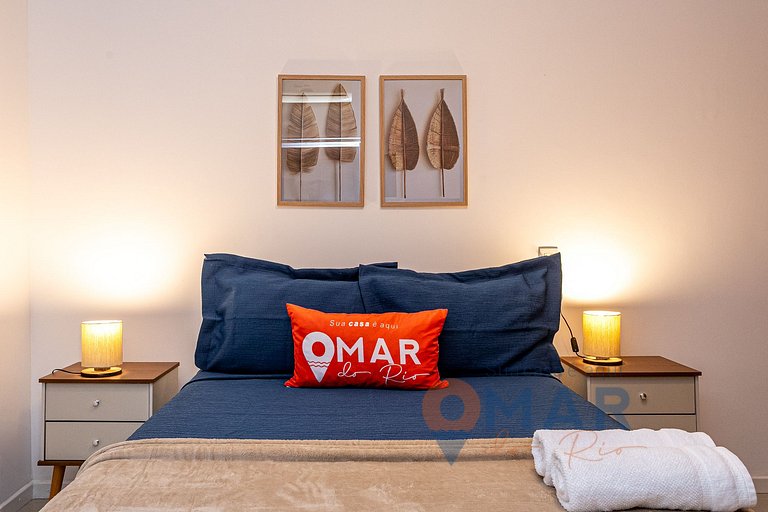 2 Quartos: a 2Min da Praia de Copacabana|CR 34/502