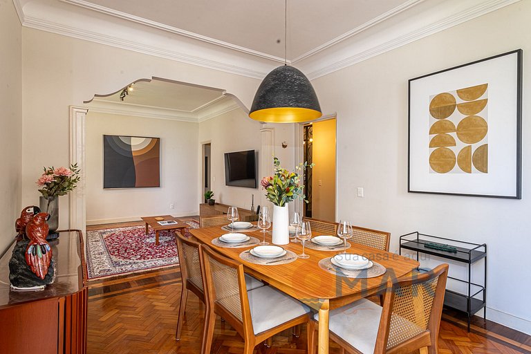 3BDRs: Balcon w/ Sea View in Copacabana|XS 22/601