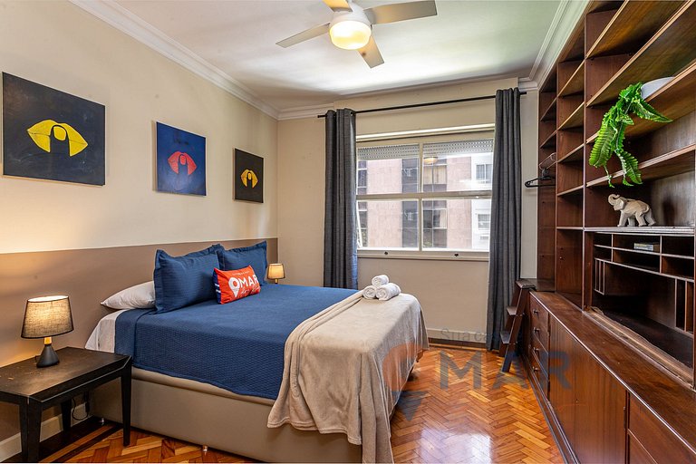 3BDRs: Balcon w/ Sea View in Copacabana|XS 22/601