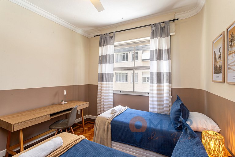 3BDRs: Balcon w/ Sea View in Copacabana|XS 22/601