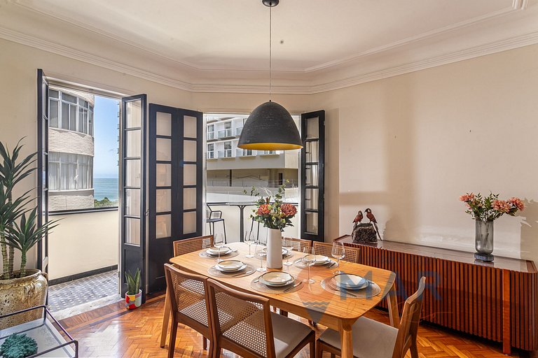 3BDRs: Balcon w/ Sea View in Copacabana|XS 22/601