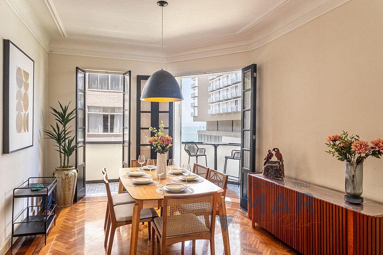 3BDRs: Balcon w/ Sea View in Copacabana|XS 22/601