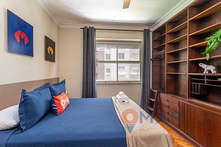 Apto 3Qtos com Vista Mar em Copacabana | XS 22/601