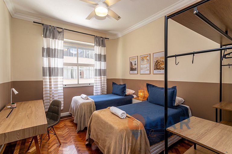 3BDRs: Balcon w/ Sea View in Copacabana|XS 22/601