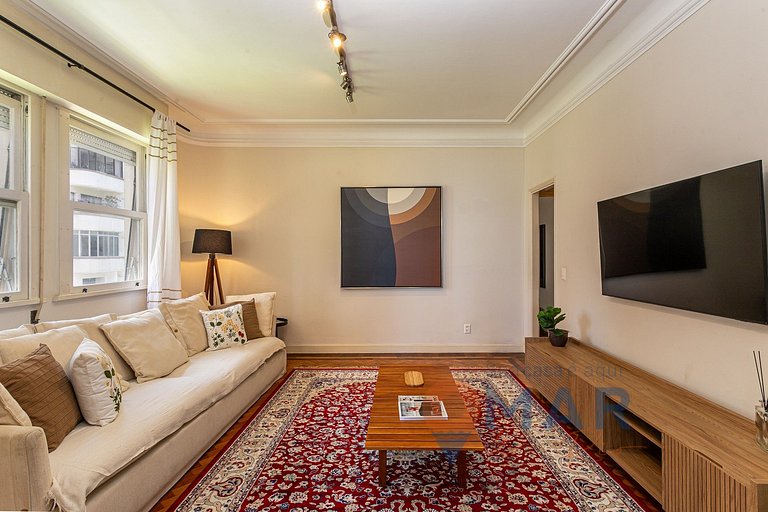 3BDRs: Balcon w/ Sea View in Copacabana|XS 22/601