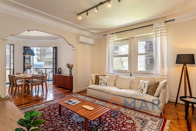 3BDRs: Balcon w/ Sea View in Copacabana|XS 22/601