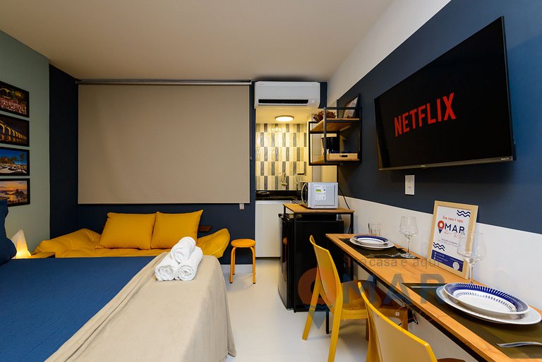 Estudio 3min de la Playa Copacabana | NSC 1085/316