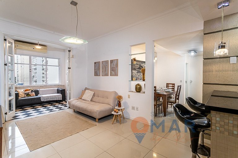 2BDRs: 2 Min. de la playa de Copacabana|CR 34/502