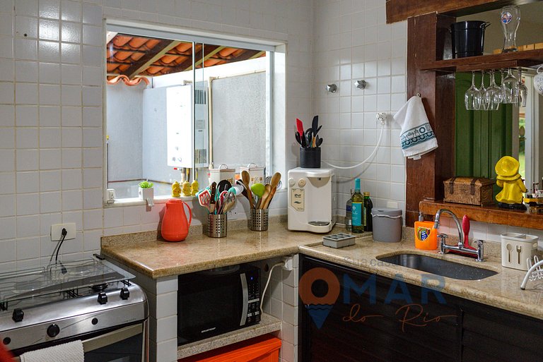 Casa con piscina y zona infantil en Angra dos Reis