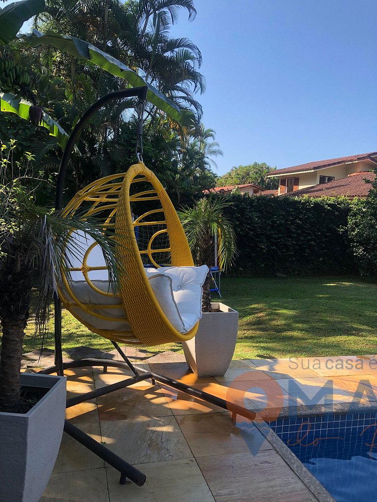 Casa con piscina y zona infantil en Angra dos Reis