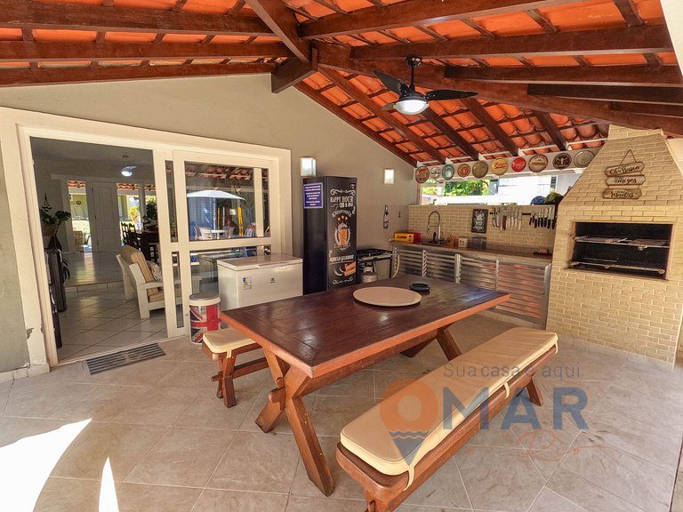 Casa con piscina y zona infantil en Angra dos Reis