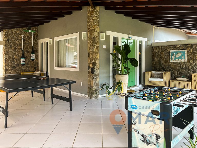 House with Pool and Kids Area in Angra dos Reis