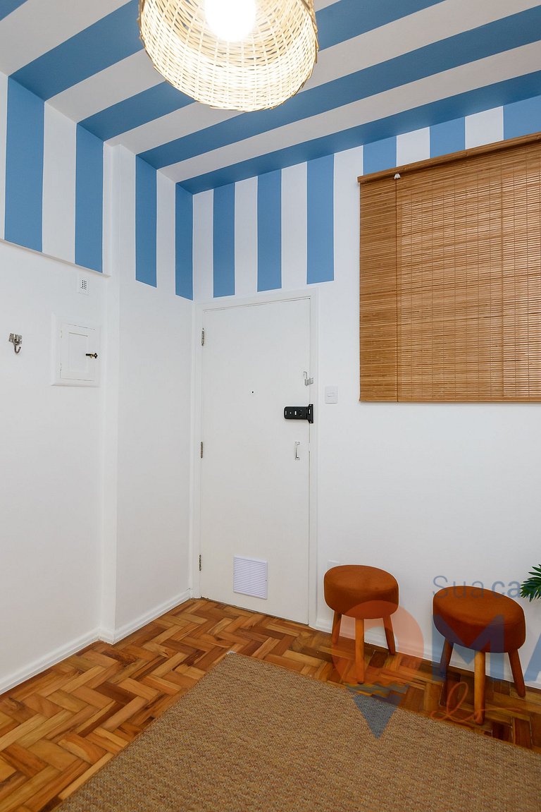 1BDR, 1 Min from the Sea in Copacabana |GS 738/507