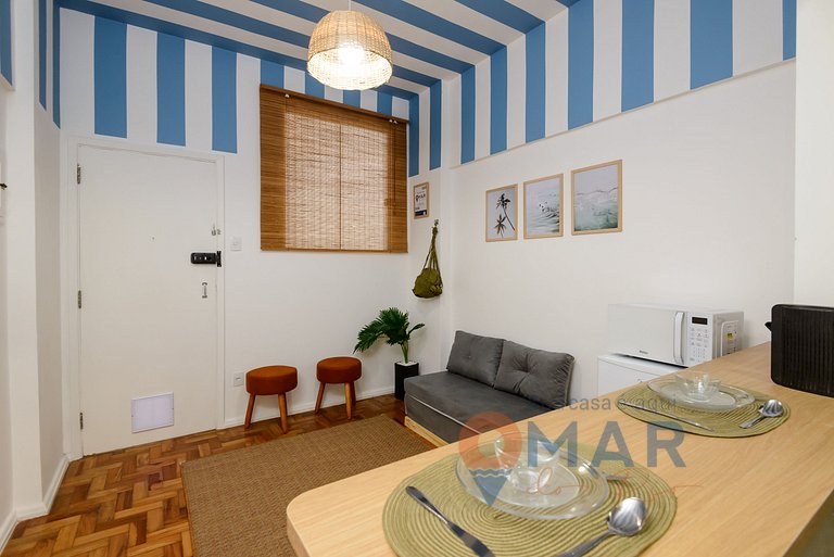 1BDR, 1 Min from the Sea in Copacabana |GS 738/507