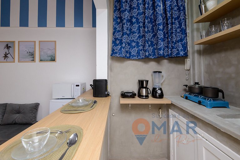 1BDR, 1 Min from the Sea in Copacabana |GS 738/507