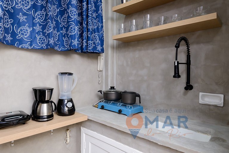 1BDR, 1 Min from the Sea in Copacabana |GS 738/507