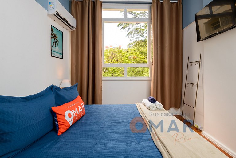 1BDR, 1 Min from the Sea in Copacabana |GS 738/507