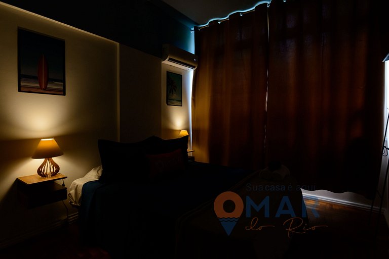 1BDR, 1 Min from the Sea in Copacabana |GS 738/507