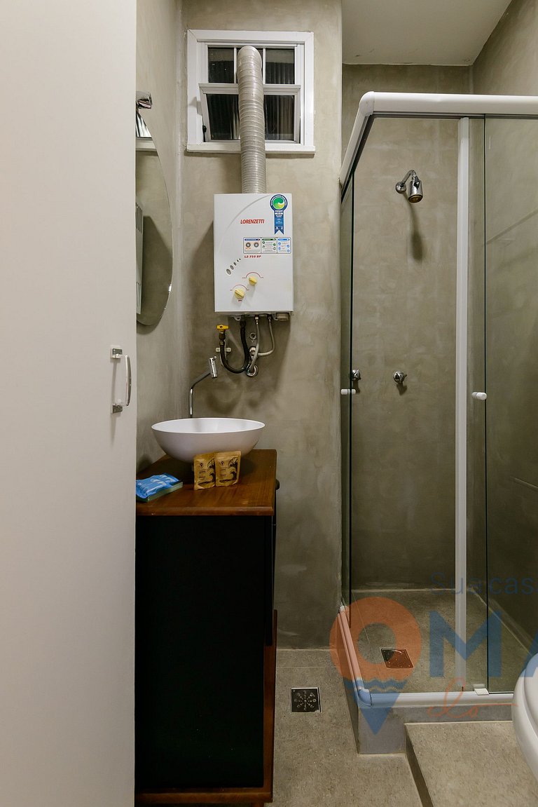 1BDR, 1 Min from the Sea in Copacabana |GS 738/507