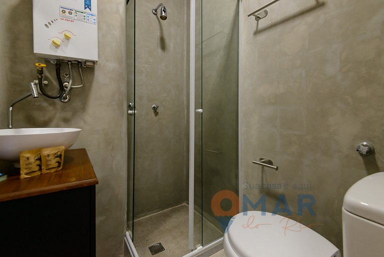 1BDR, 1 Min from the Sea in Copacabana |GS 738/507