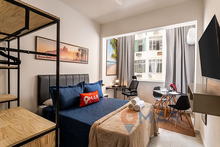 New 1BDR, 2Min from Copacabana Beach | NSC 112/709