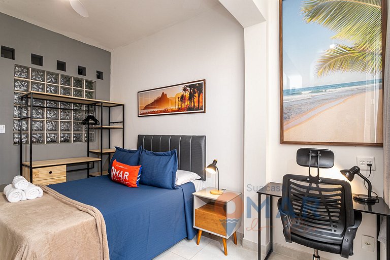 New 1BDR, 2Min from Copacabana Beach | NSC 112/709